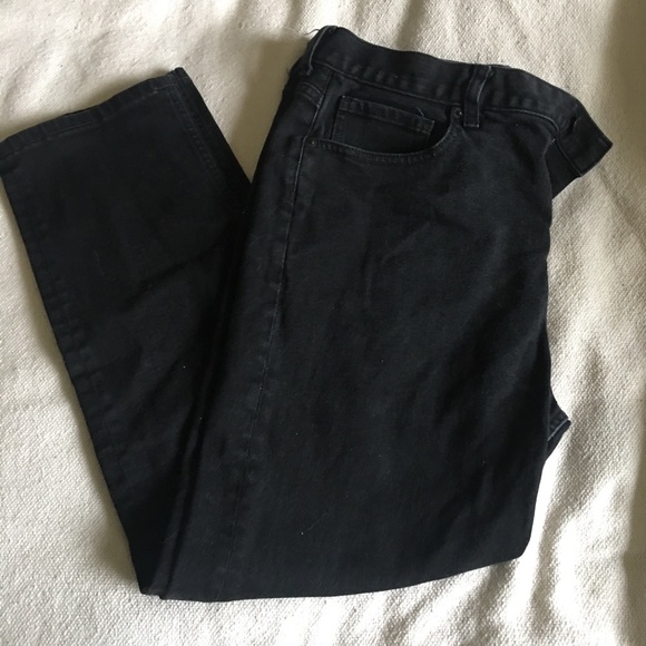 Everlane Modern Boyfriend Jeans Black 32 Straight - Picture 5 of 8